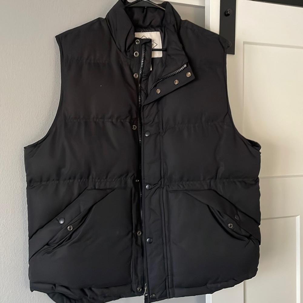 Black Large Vest
